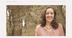 Desktop Screenshot of hilarylewin.com